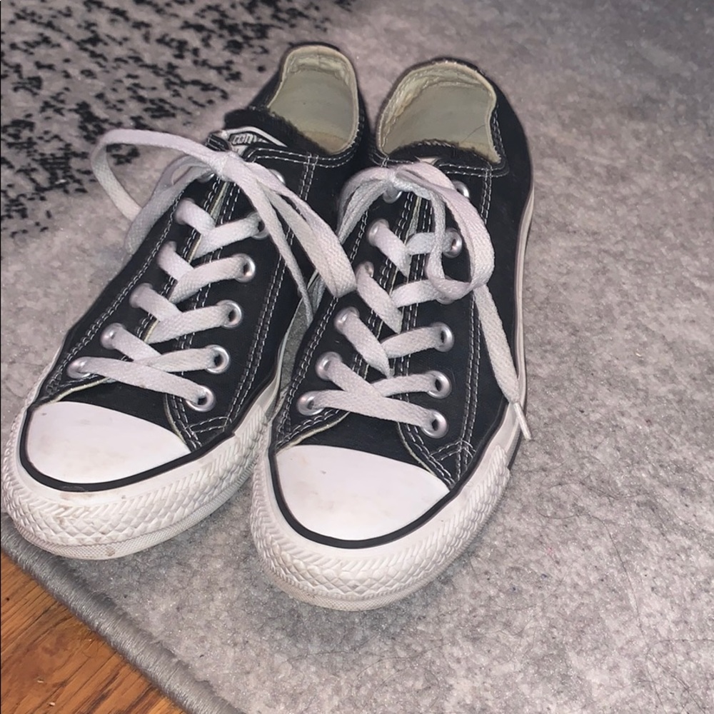 Black Low Top Converse